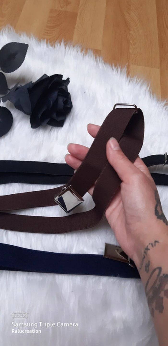 🖤Lot de 3 ceintures neuves - enfants 8-12 ans - photo numéro 5