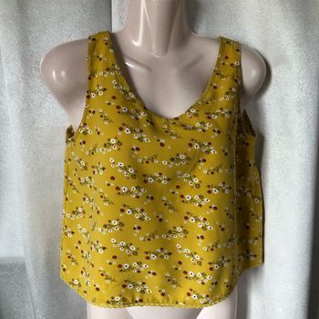 Tunique fluide fleurie XS 14 ans  Kiabi