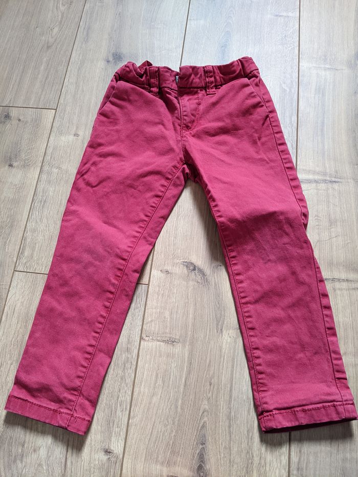 pantalon rouge 3 ans