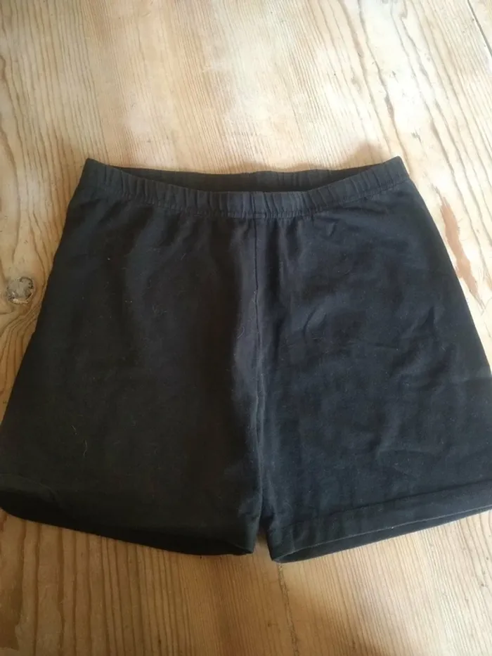 Short Noir Fille Decathlon