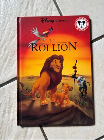 Livre roi lion