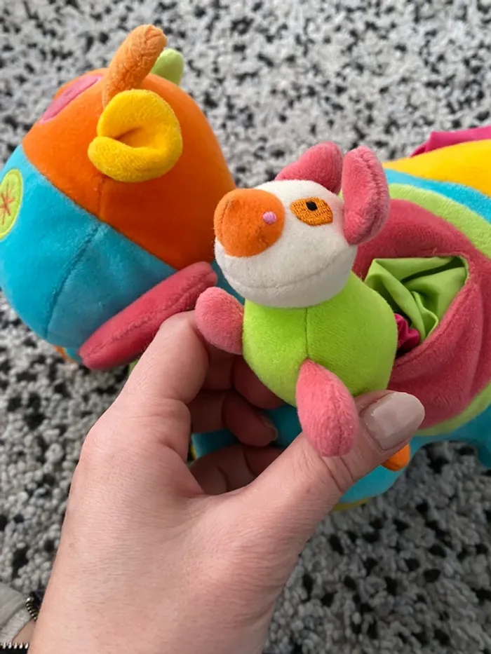 Peluche d’éveil vache oxybul - photo numéro 2