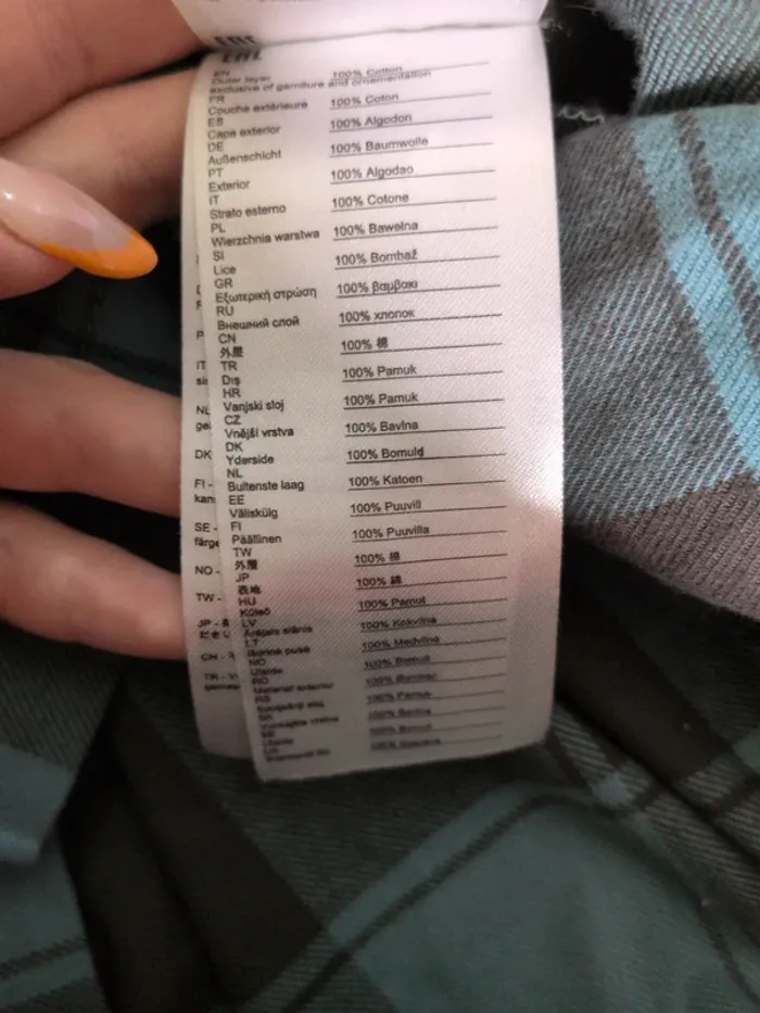 Chemise Millet à carreaux – Bleu – Taille XS (taille grand) - photo numéro 7