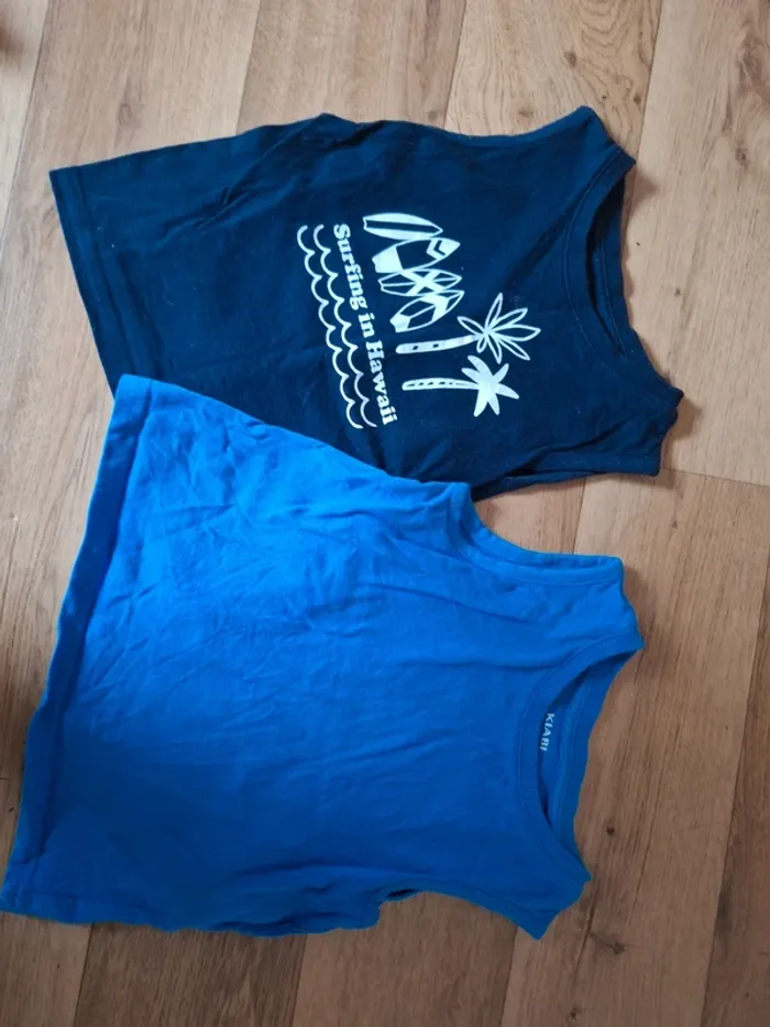 Lot de 2 débardeurs garçon 3ans