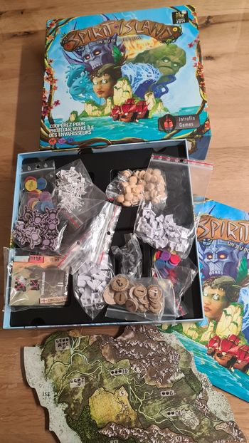 Jeu de société Spirit Island des éditions Intrafin Games, 