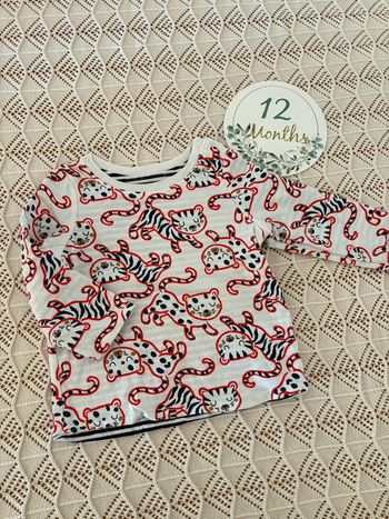 T-shirt réversible 12 mois