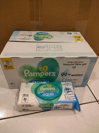 Lingettes aqua harmonie