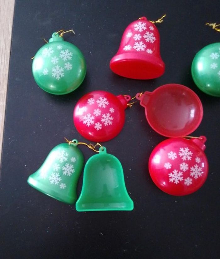 lot de 6 suspensions de noël à remplir - disney - photo numéro 2