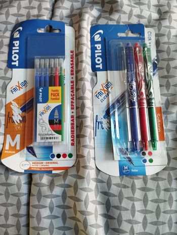 Cartouche +stylos frixion clicker neuf