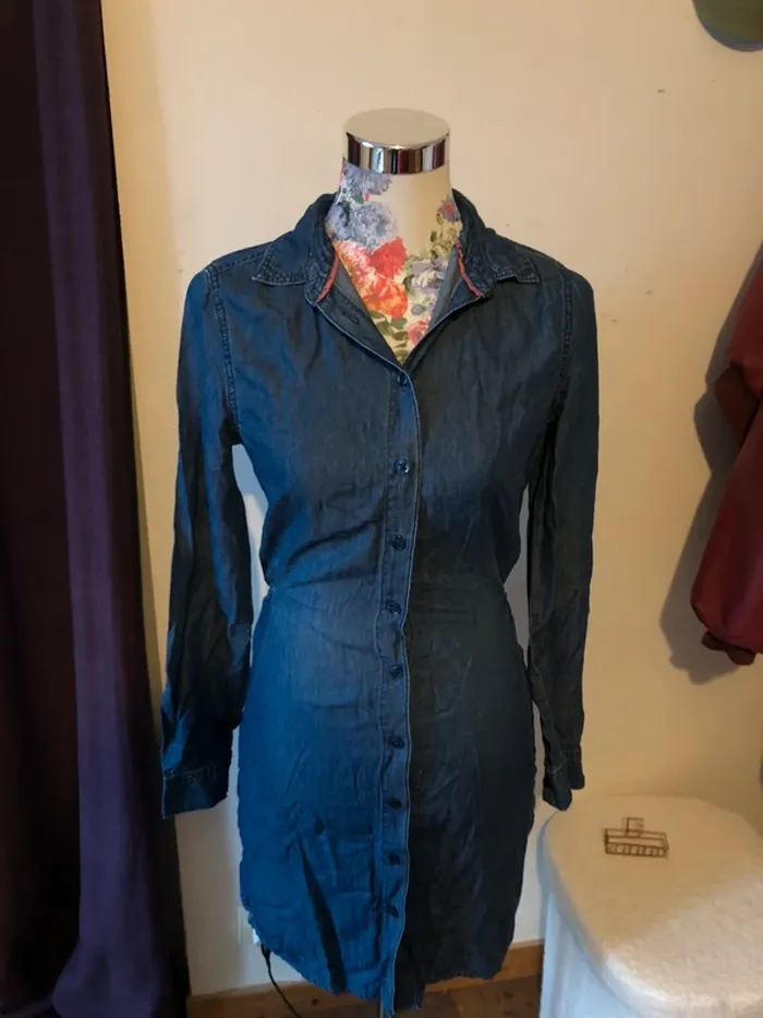Robe en jean