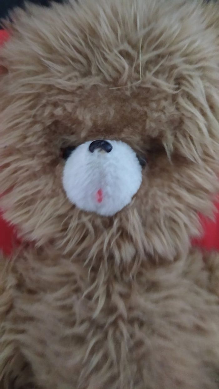 vintage vieux doudou ours - photo numéro 2