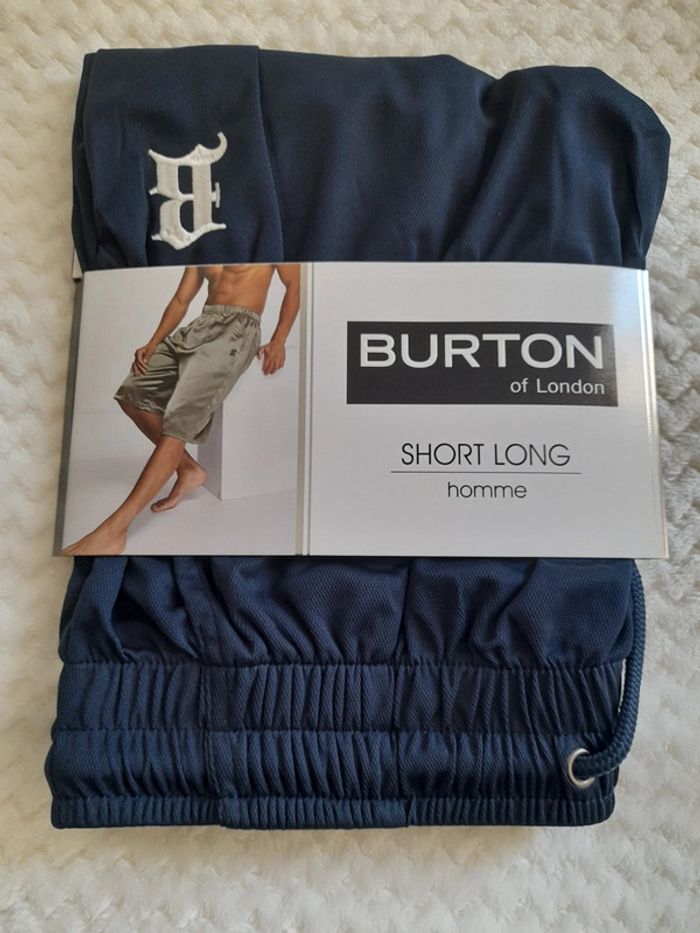 Short Burton bleu marine