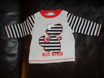 T-shirt Garçon fantaisie, Taille 6 MOIS