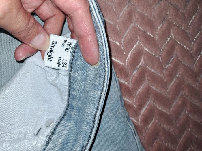 Pantalon droit Jules 40 homme bleu clair W30 L34 tbe - photo numéro 9