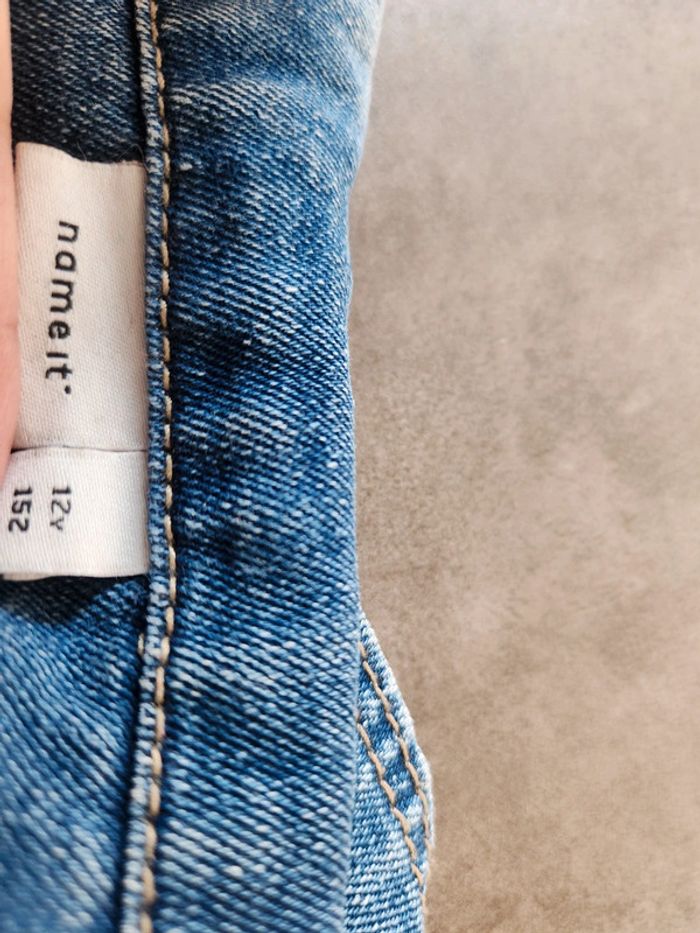Veste en jean bleu Name It 12 ans - photo numéro 9
