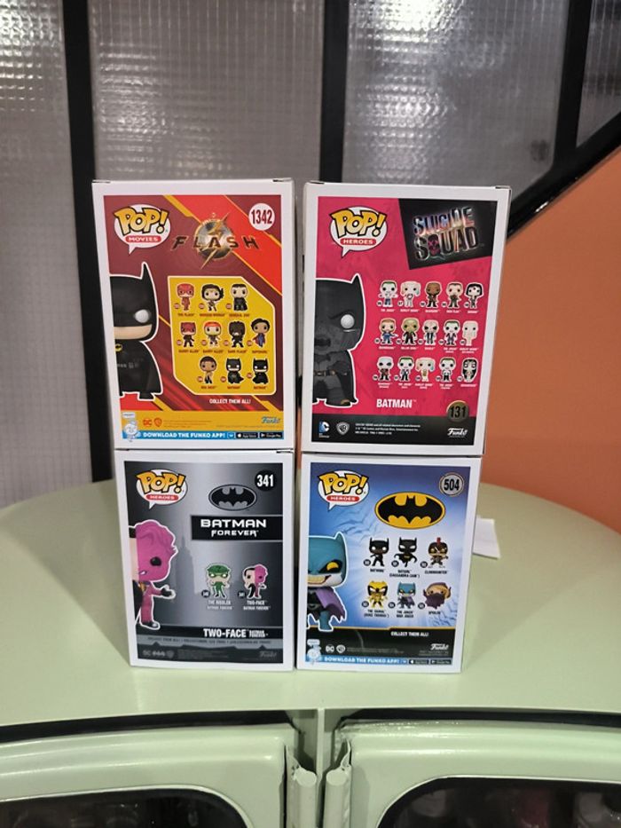 Lot de 4 pop funko batman - photo numéro 8