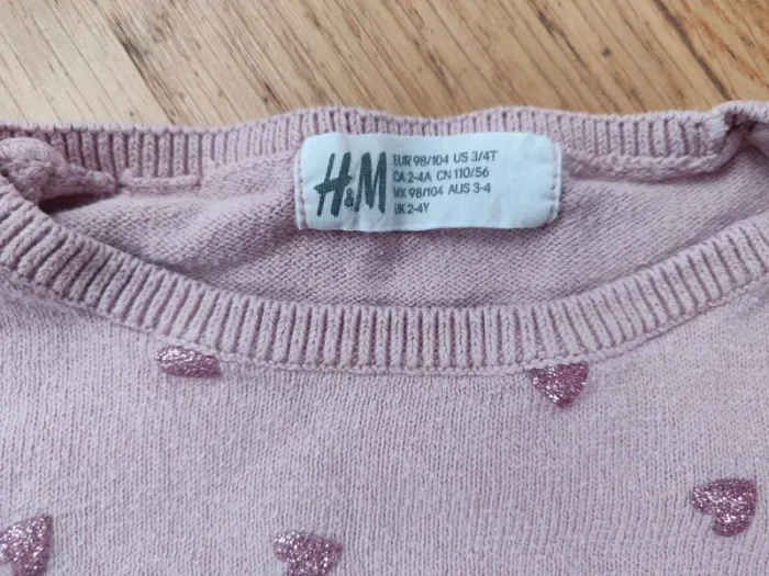 Lot 2 pull hetm taille 98/104 - photo numéro 2