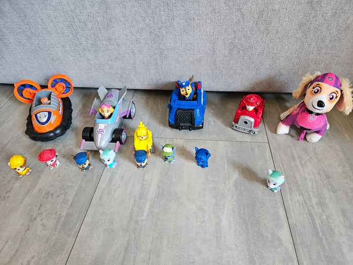 Lot entier pat patrouille figurines et voitures - photo numéro 6