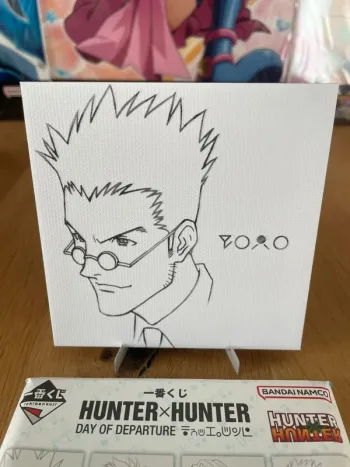 Hunter × Hunter – Tableau Canvas Board Leorio Paradinight Ichiban Kuji Day of Departure Lot E 11 cm