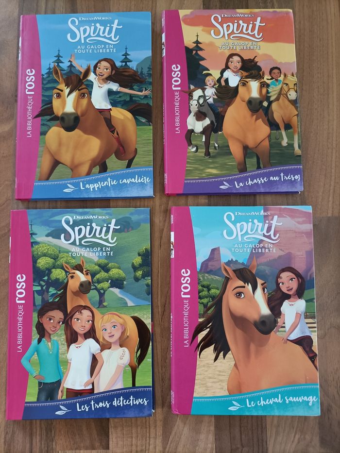 Lot 4 livres spirit tome 1,2,3,5 - photo numéro 3