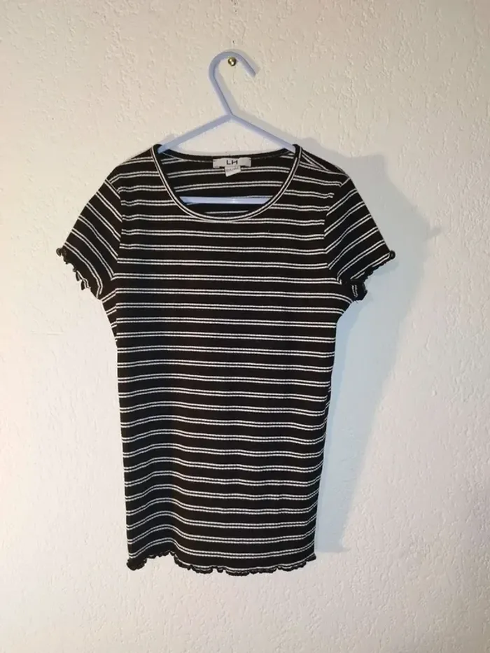 t-shirt fille 12 ans La Halle