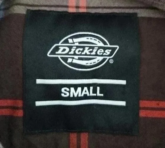 Chemise à carreaux manches longues - Dickies - taille S - photo numéro 3