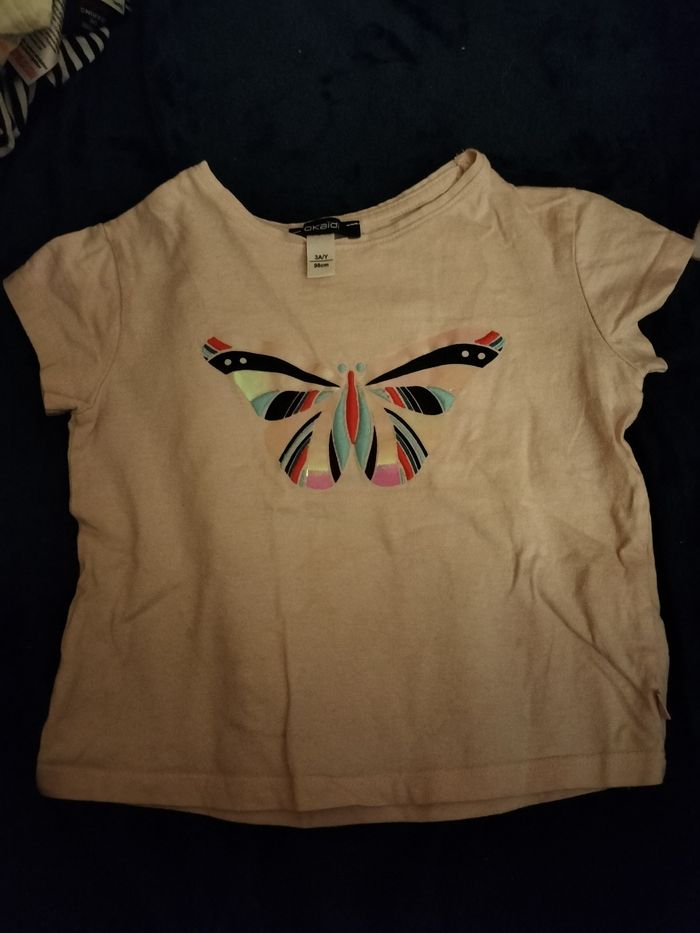 Tee shirt rose