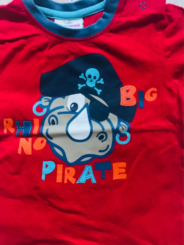 T-shirt pirate 2ans - photo numéro 2