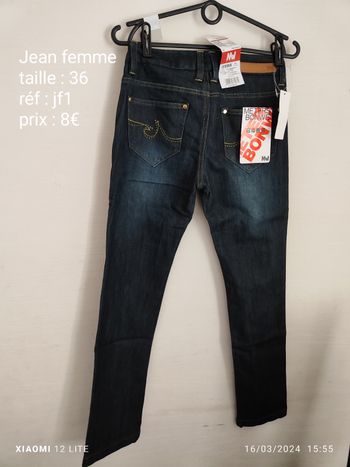 Jean femme neuf