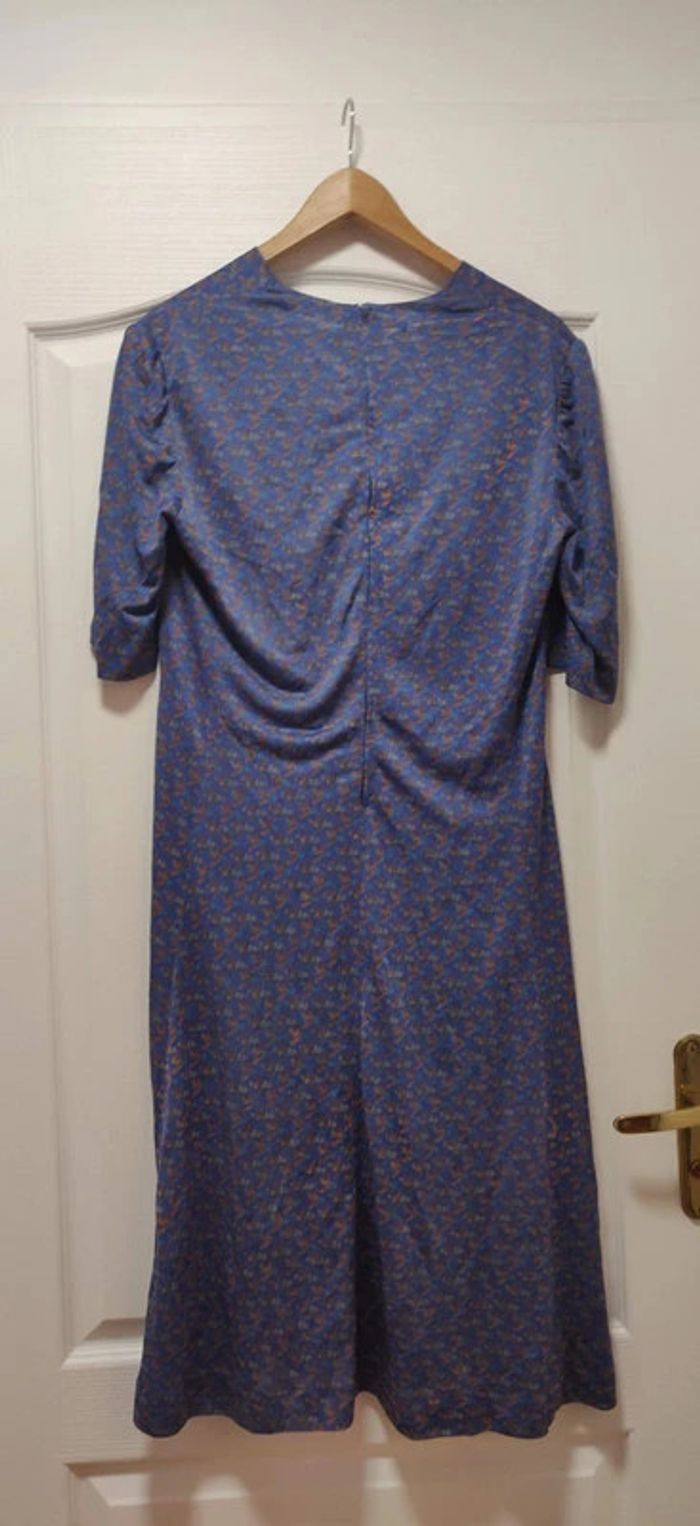 Robe vintage lilas Tricosa Paris 44 - photo numéro 3