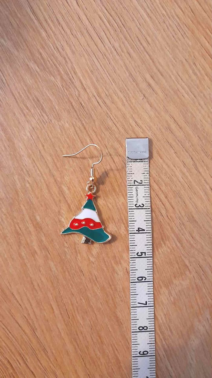 Bijoux Noël | Lot de Boucles d’Oreilles Pendantes – Neuf - photo numéro 5