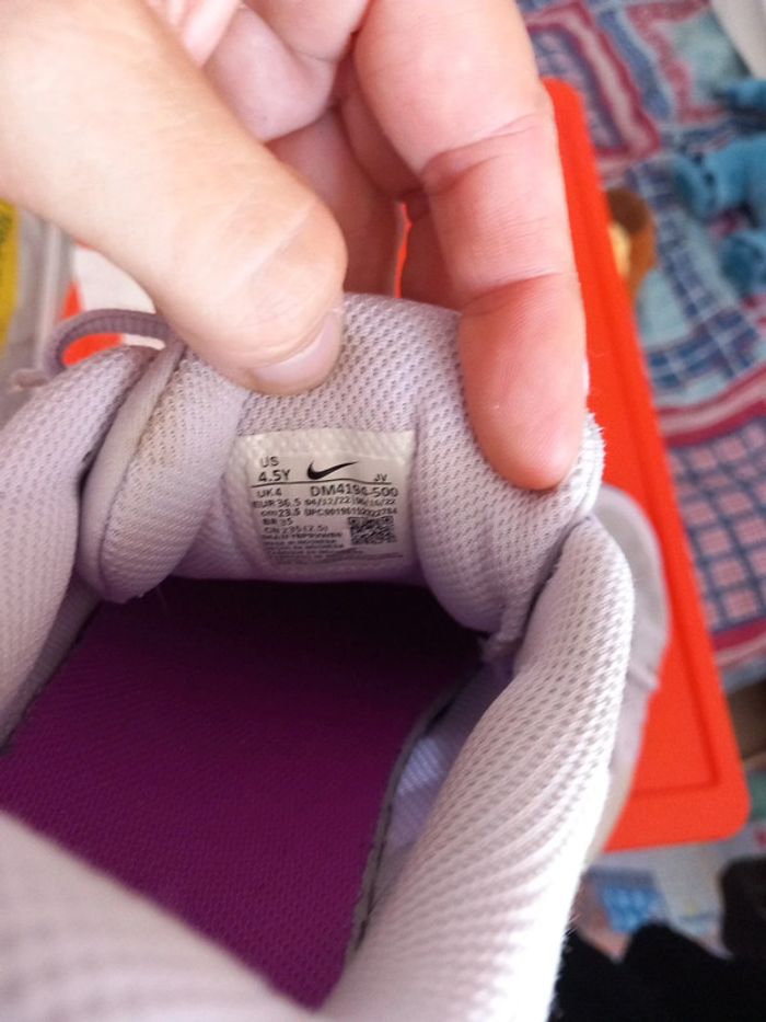 Basket nike mauve 36,5 - photo numéro 5