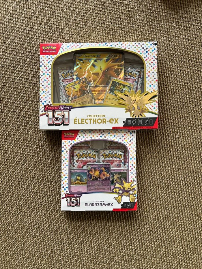 Lot 2 coffret Pokémon 151