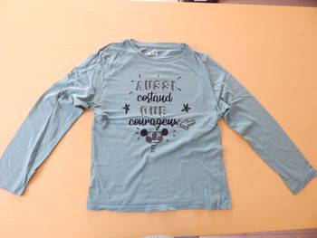 Lot de 8 t-shirts manches longues garçon 10 ans