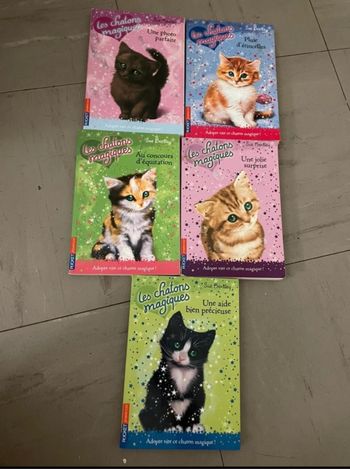 Lot livres Les chatons magiques