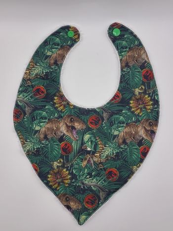 Bavoir bébé fait main