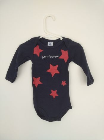 Body Petit bateau mixte 9 mois