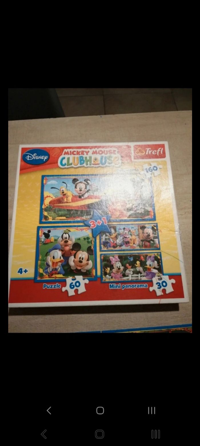 Puzzle mickey