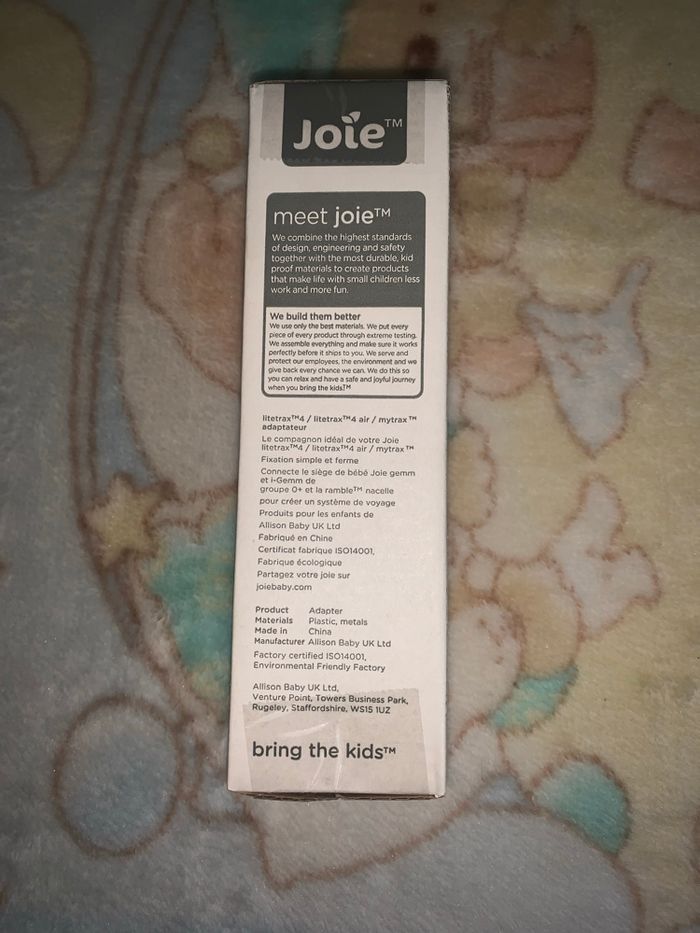 Adaptateurs poussette Joie Litetrax 4 / Air / Mytrax - Coque bébé - photo numéro 3