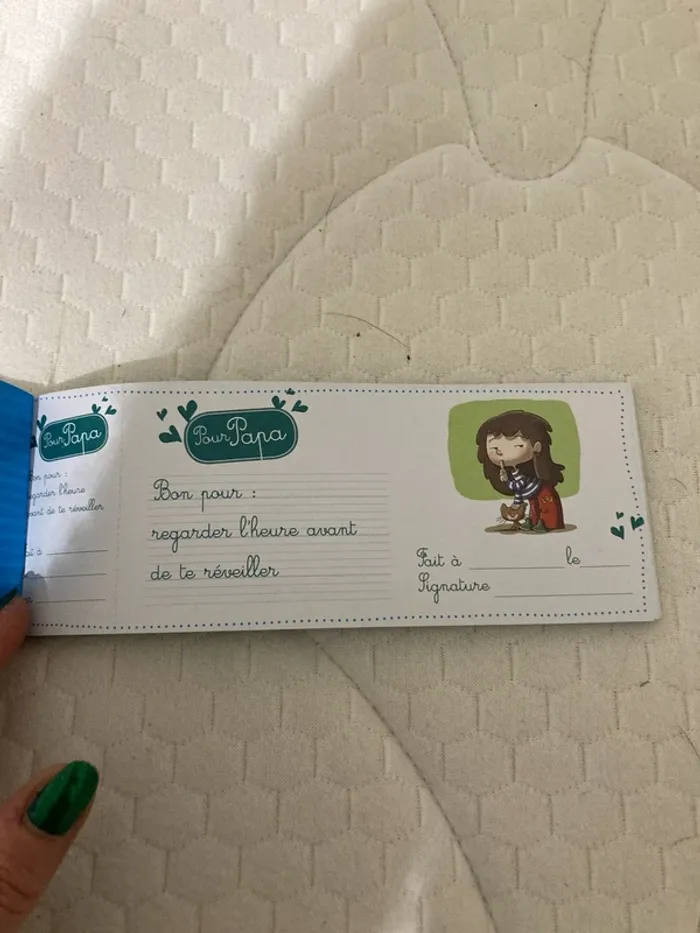 Chéquier cadeaux papa - photo numéro 3