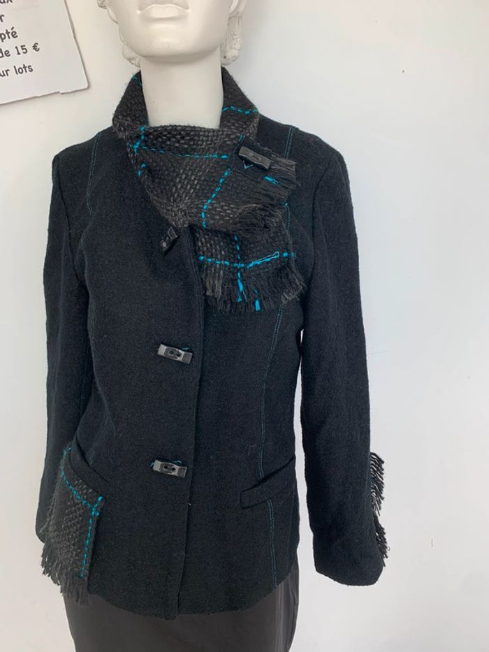 Veste en 100% laine made in France