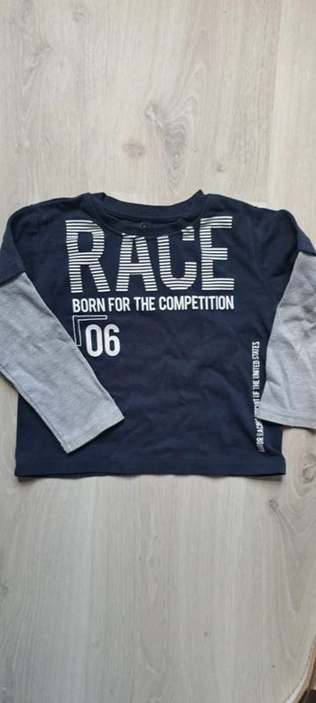 T shirt epais manches longues