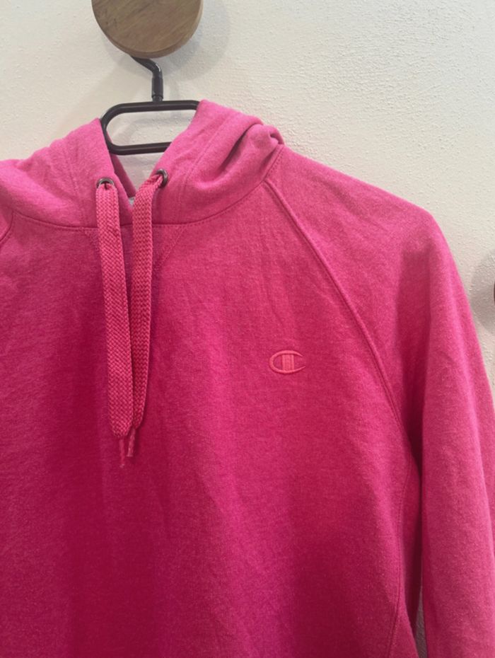 Sweat hoodie rose champion - photo numéro 2