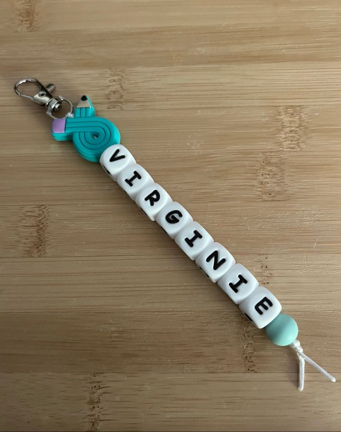Porte-clés cadeau maîtresse ou ATSEM - photo numéro 2
