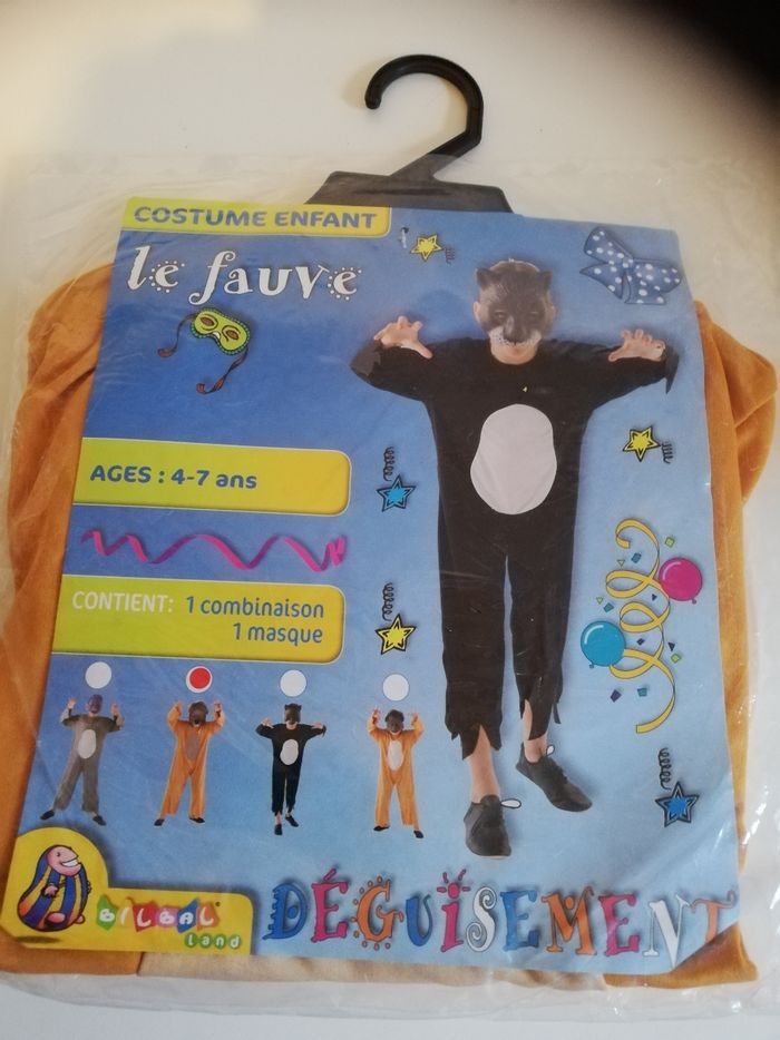 Déguisement le fauve 4-7ans - photo numéro 3