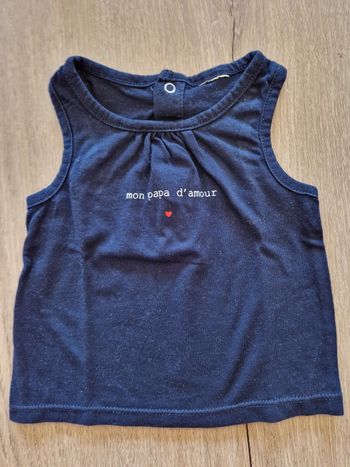 Débardeur 1 mois