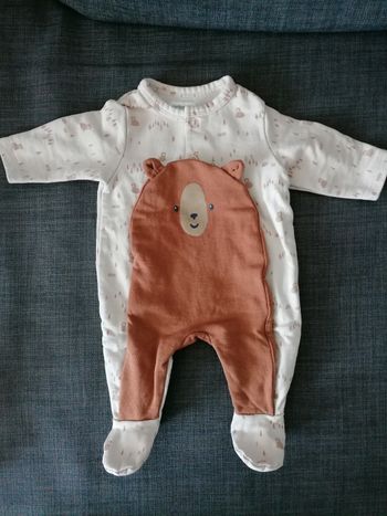 Pijama bebe 1 mois neuf