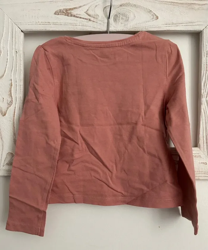 T-shirt manches longues fille 3 ans - photo numéro 2