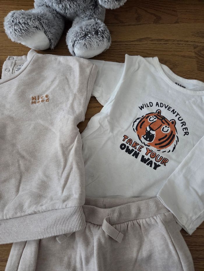 Ensemble complet chaud kiabi 9 mois - photo numéro 3