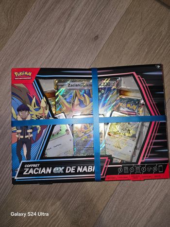 Pokemon coffret zacian ex de nabil 